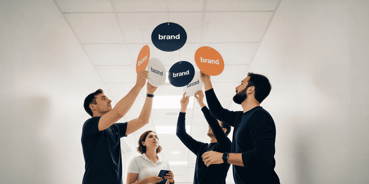 Team Collaborating in Office