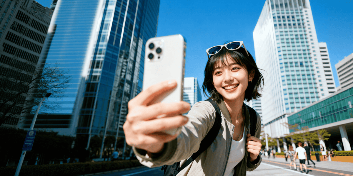 Urban Selfie Moment
