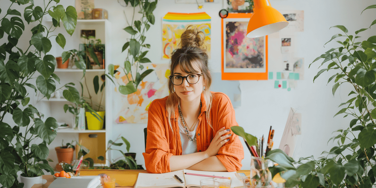 inspired creator creative workspace