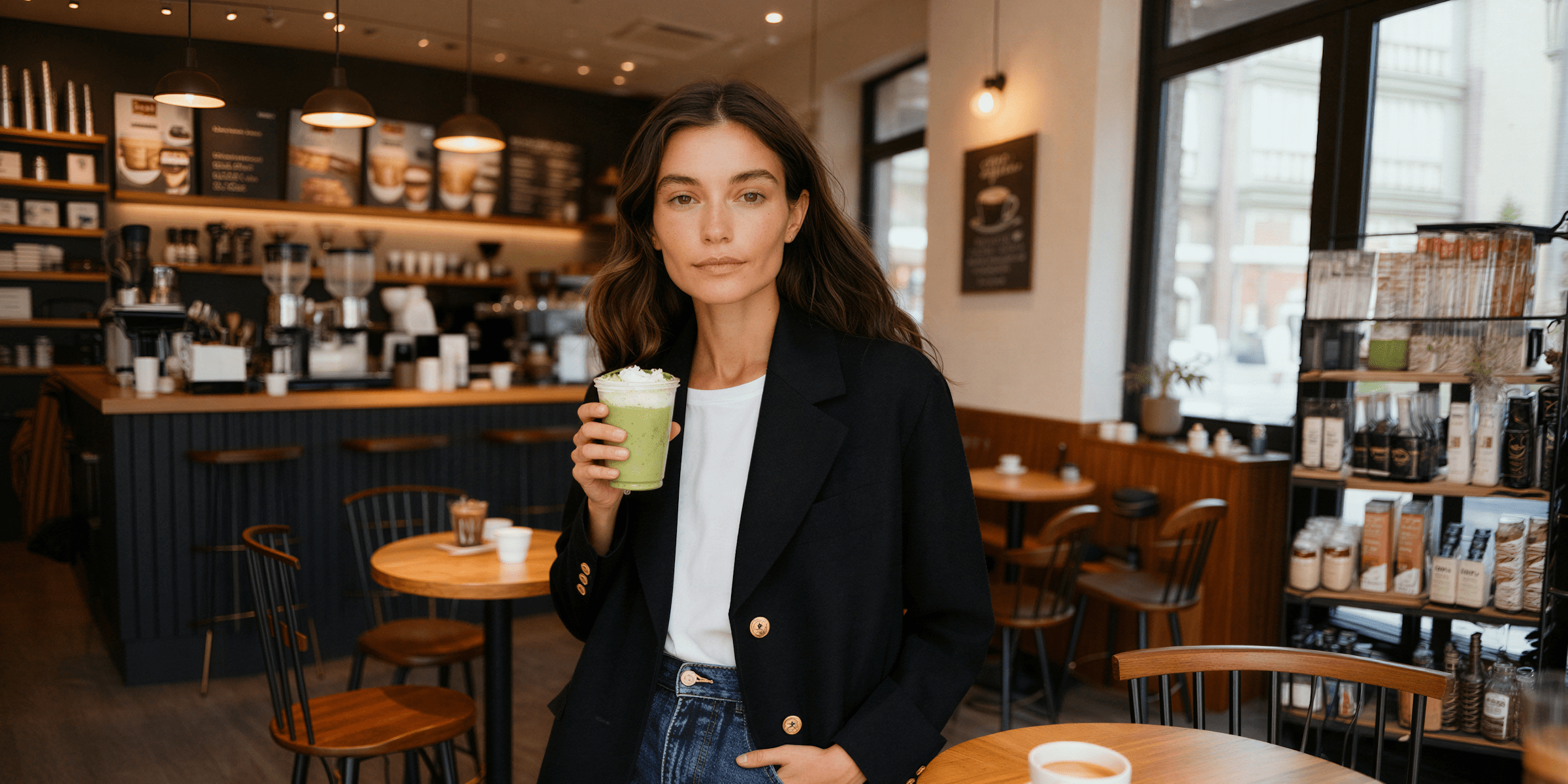 Food creator growing a recipe newsletter at a cafe
